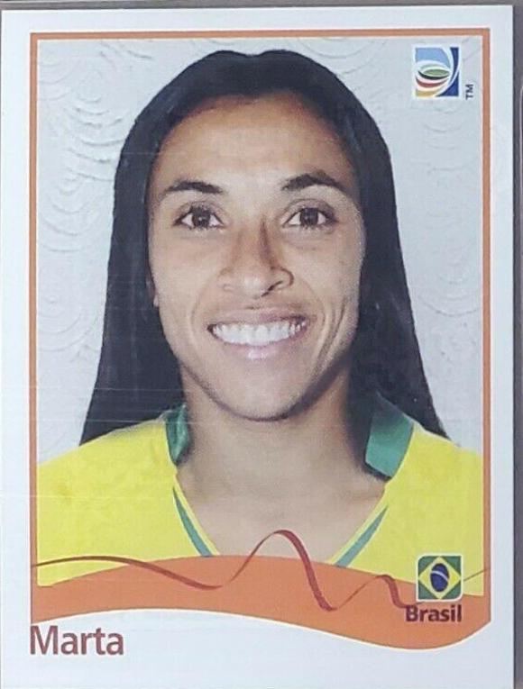Marta #272 Soccer Cards 2011 Panini Women's World Cup Stickers