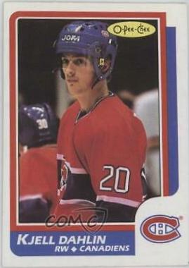 Kjell Dahlin #15 Hockey Cards 1986 O-Pee-Chee