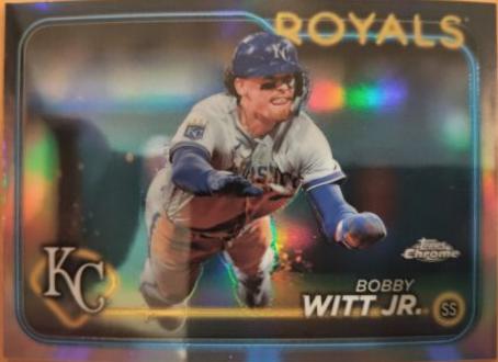Bobby Witt Jr. #120 Baseball Cards 2024 Topps Chrome