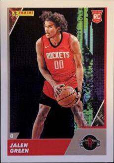 Jalen Green #82 Basketball Cards 2021 Panini NBA Card Collection