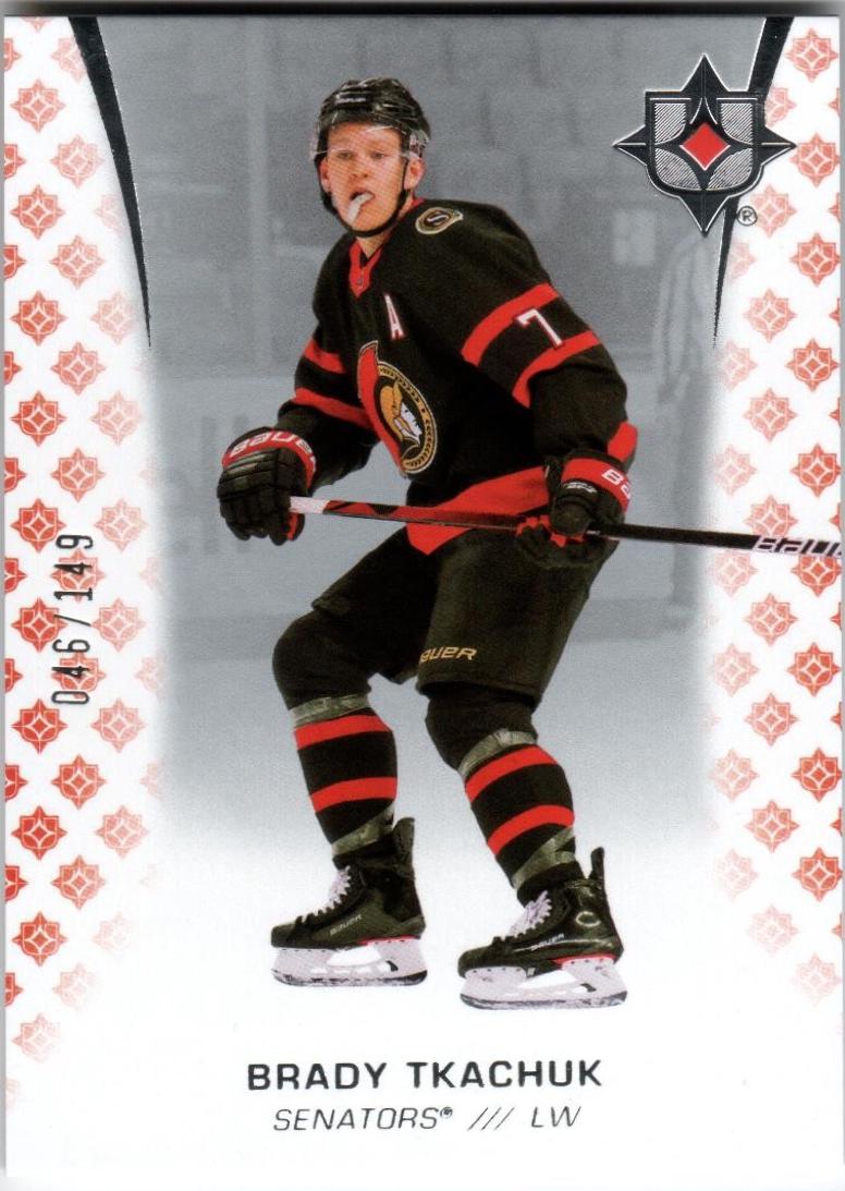Brady Tkachuk #33 2020 Ultimate Collection Hockey