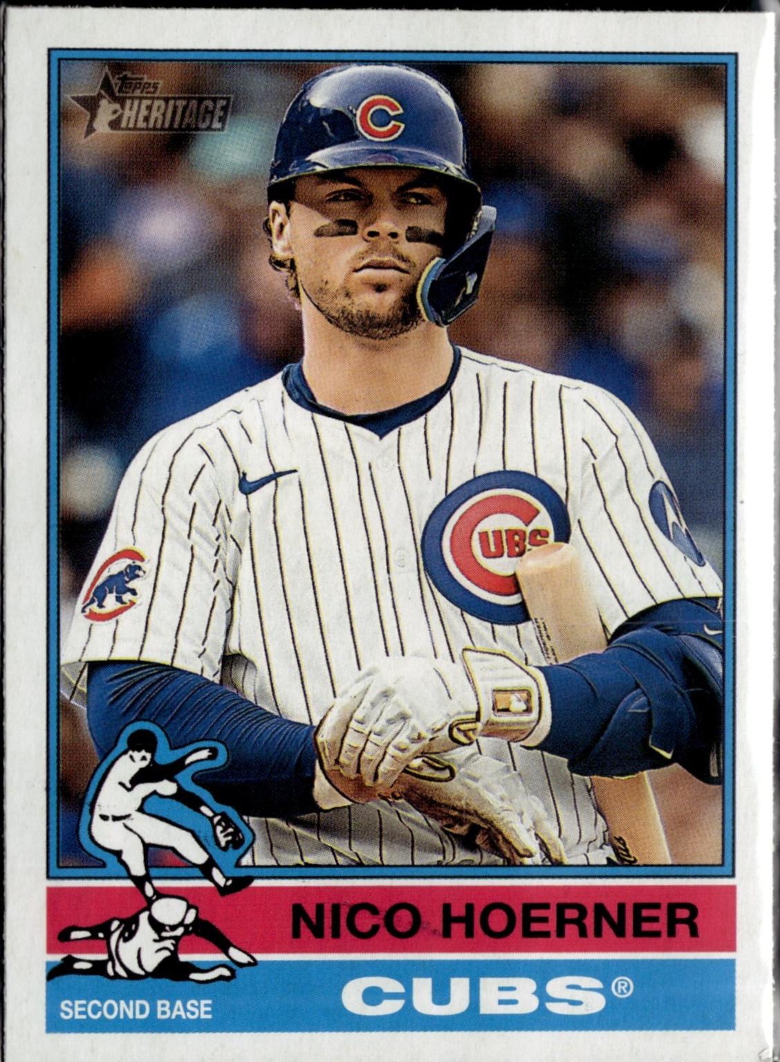 Nico Hoerner #52 Baseball Cards 2025 Topps Heritage