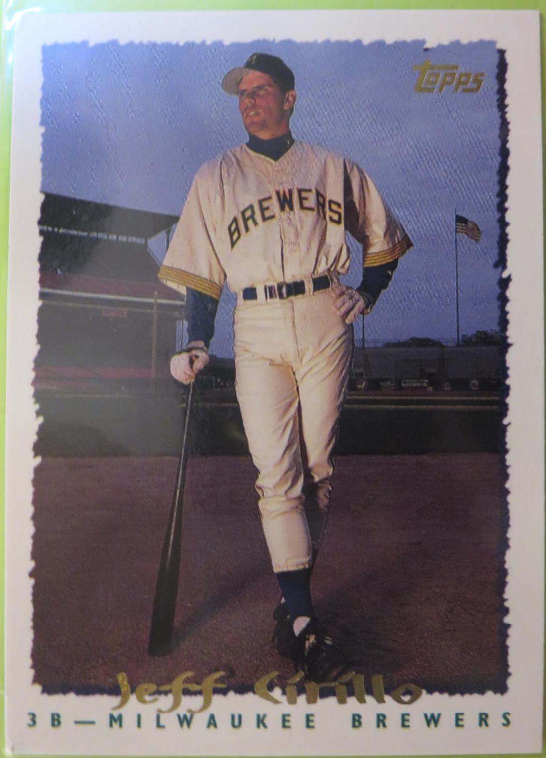 Jeff Cirillo #544 Baseball Cards 1995 Topps