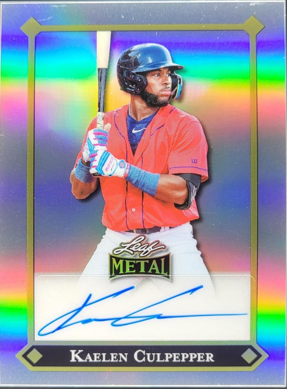 Kaelen Culpepper #LGR-KC2 2025 Leaf Metal 1992 Rookies Autograph Baseball