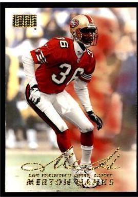 Merton Hanks #4 Football Cards 1998 Skybox Premium