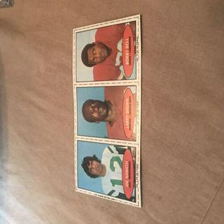 Bobby Bell, Joe Namath, Larry Brown