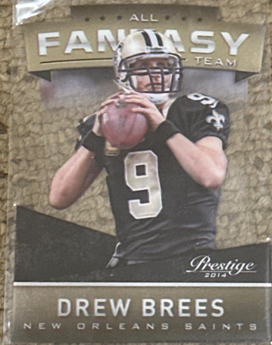 Drew Brees #12 Football Cards 2014 Panini Prestige All Fantasy Team