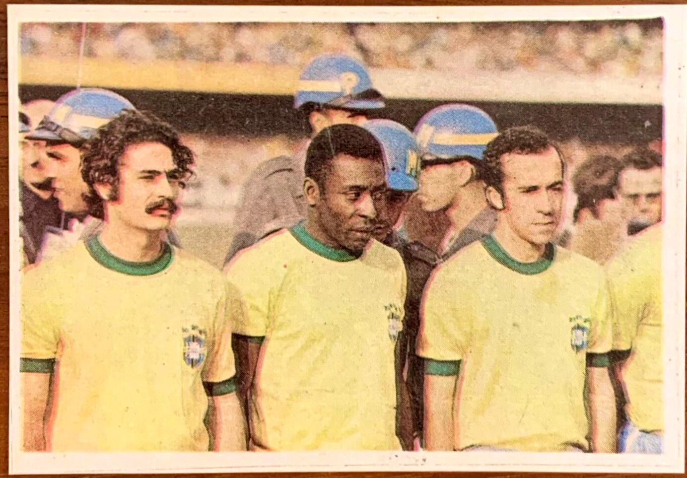 Pele #47 Soccer Cards 1973 Errege Glorias E Trofeus de Pele