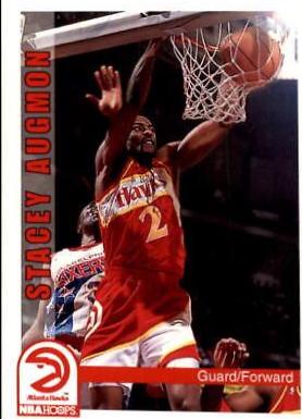 Stacey Augmon #1 Basketball Cards 1992 Hoops