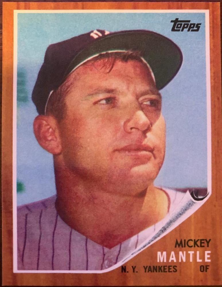 Mickey Mantle #CMT11 Baseball Cards 2010 Topps Cards Your Mother Threw Out