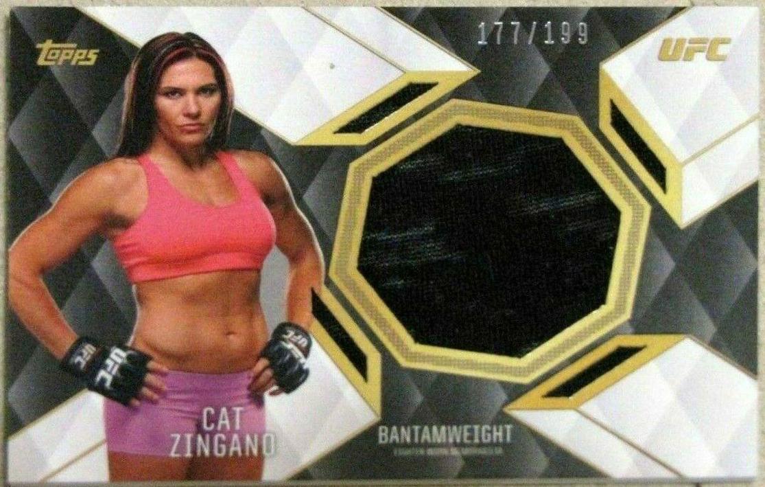 Cat Zingano #TCR-CZ Ufc Cards 2016 Topps UFC Top of the Class Relics