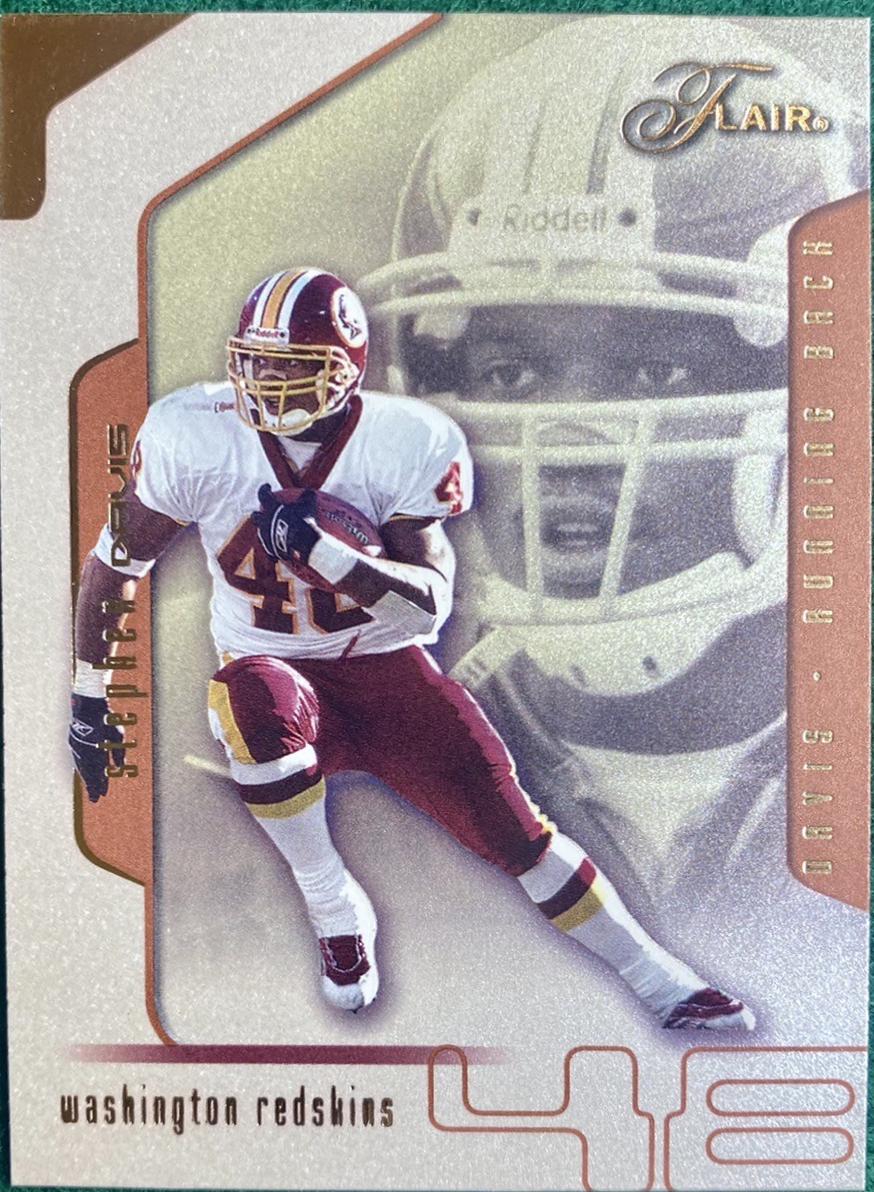 Stephen Davis #58 2002 Flair Football