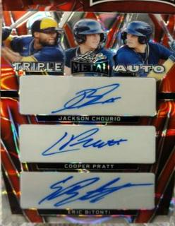 Jackson Chourio / Cooper Pratt / Eric Bitonti