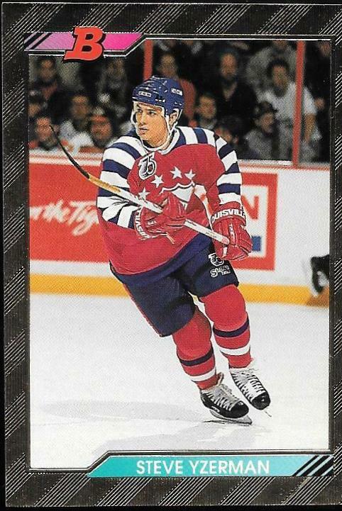 Steve Yzerman #220 1992-93 Bowman Hockey