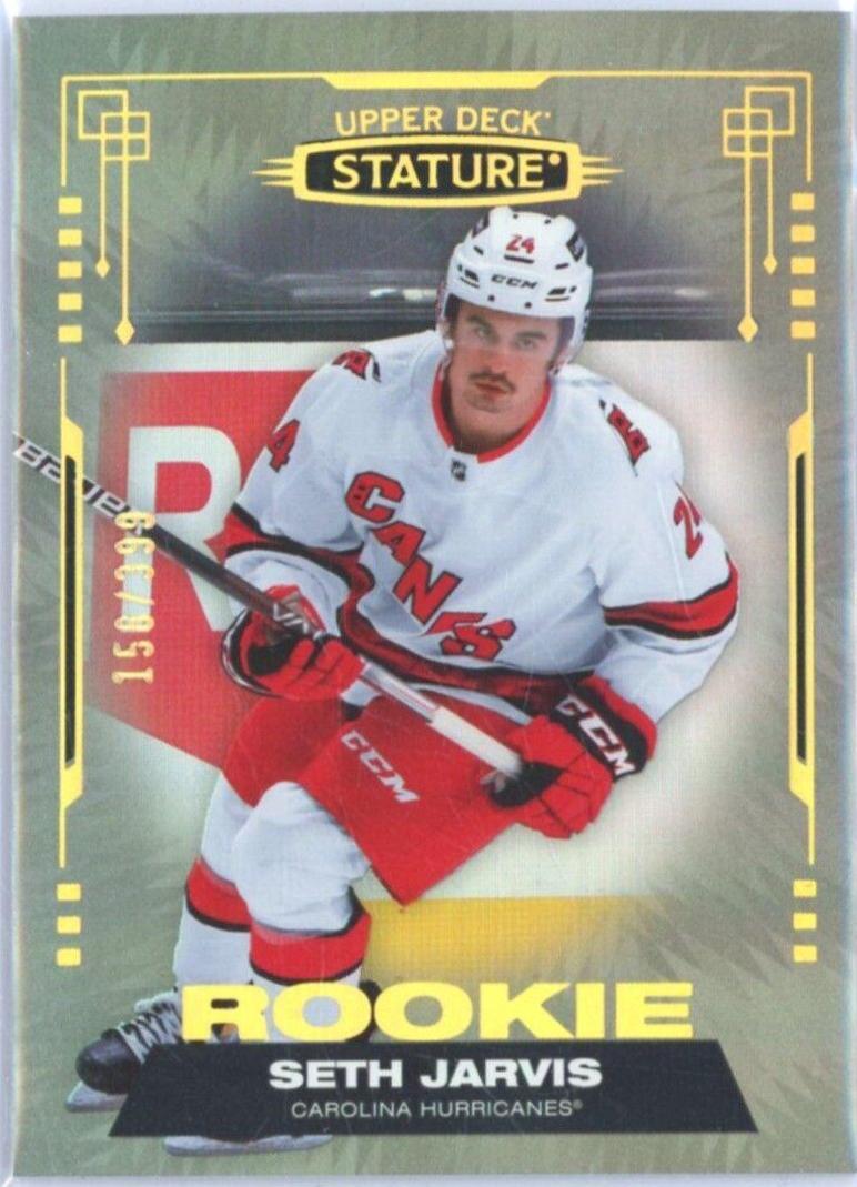 Seth Jarvis #105 2021-22 Upper Deck Stature Hockey
