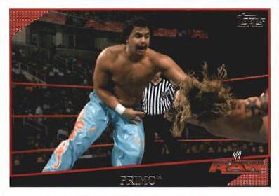 Primo #6 Wrestling Cards 2009 Topps WWE