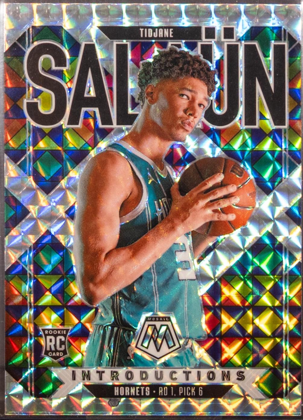 Tidjane Salaun #19 2024-25 Panini Mosaic Basketball Introductions