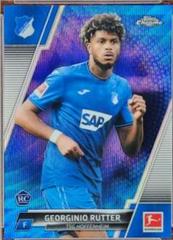 Georginio Rutter [Blue Wave Refractor] #53 Prices | 2021 Topps Chrome ...