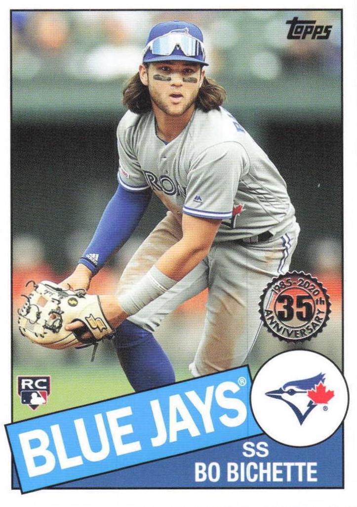 Bo Bichette #85TB-45 2020 Topps 1985 35th Anniversary Baseball