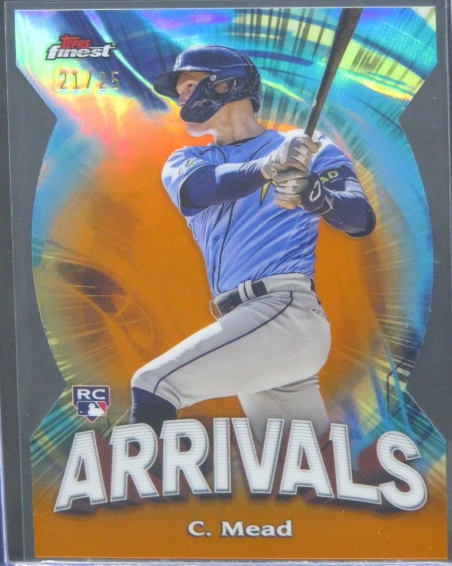 Curtis Mead #A-11 Baseball Cards 2024 Topps Finest Arrivals