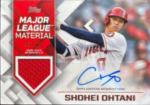 Shohei Ohtani #MLMA-SO Prices | 2022 Topps Major League Material