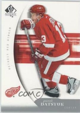 Pavel Datsyuk #37 Hockey Cards 2005 SP Authentic