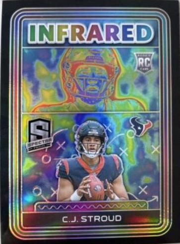 C.J. Stroud #2 Football Cards 2023 Panini Spectra Infrared