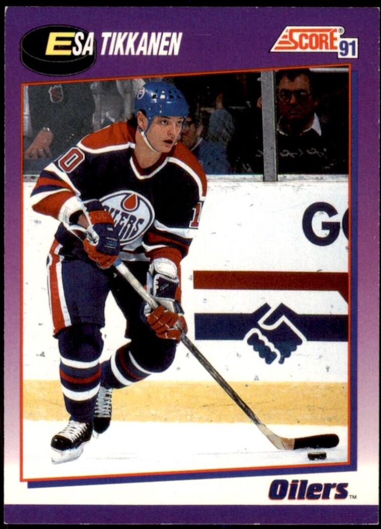 Esa Tikkanen #241 Hockey Cards 1991 Score American
