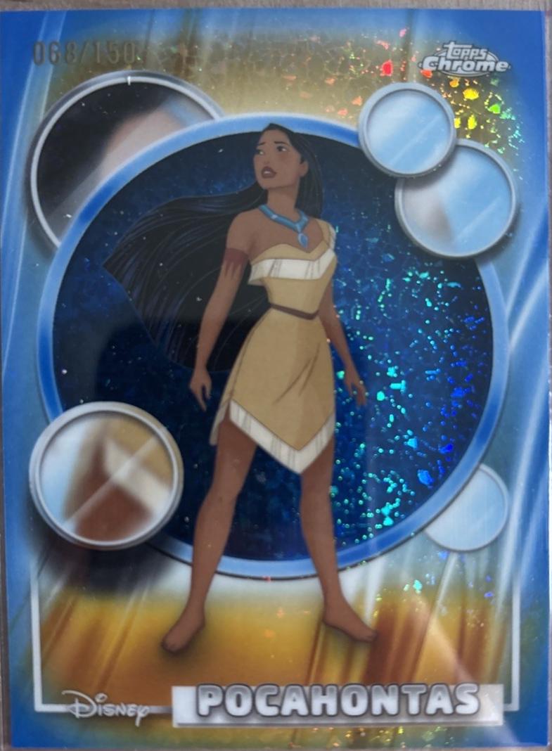 Pocahontas [Blue Refractor] #157 Prices | 2026 Topps Chrome Disney