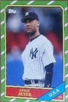 Derek Jeter #37 Baseball Cards 2017 Topps Throwback Thursday