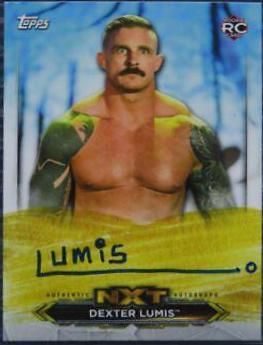 Dexter Lumis #A-DL Wrestling Cards 2020 Topps WWE NXT Roster Autographs