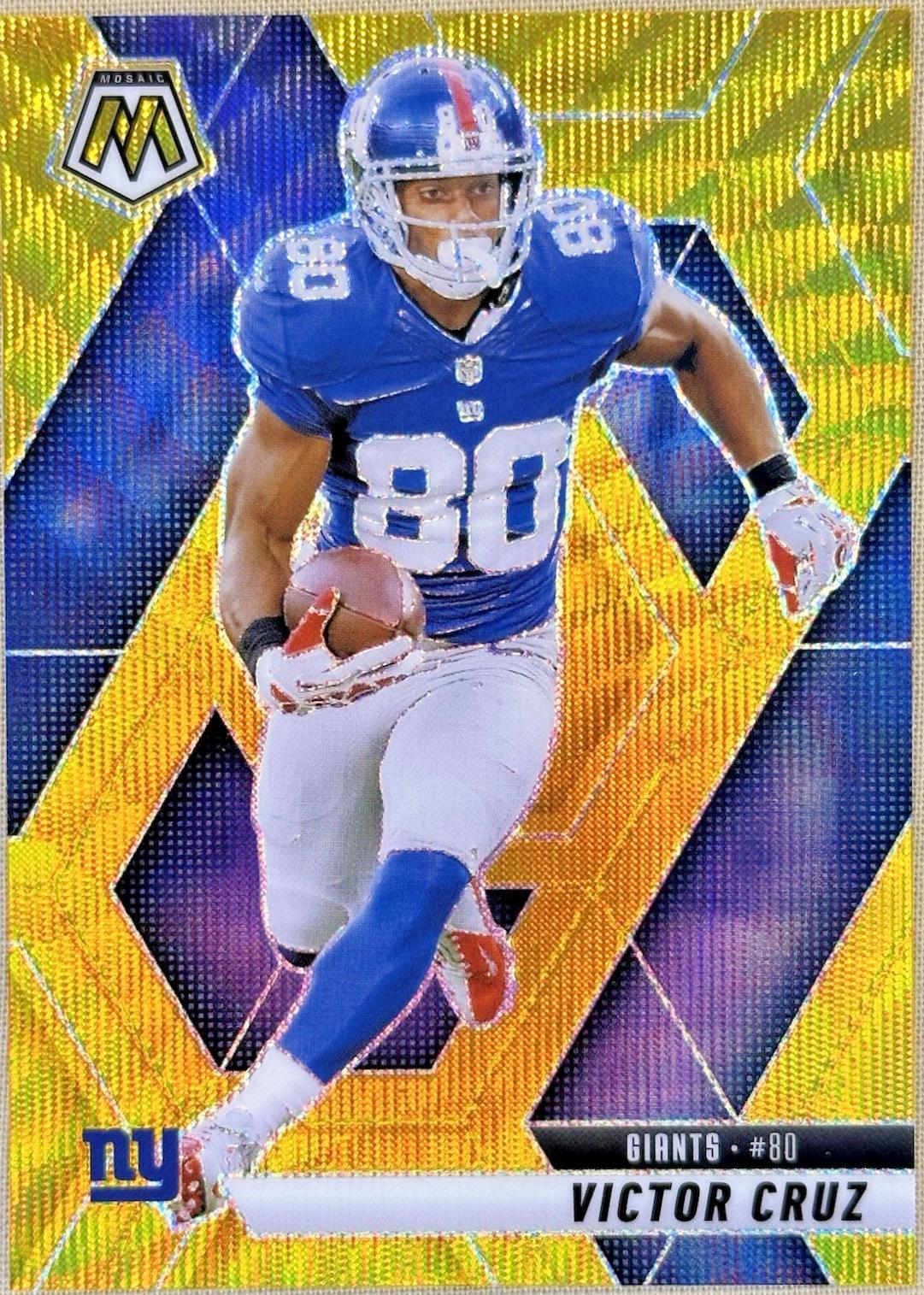 Victor Cruz [Mosaic Gold Wave] #123