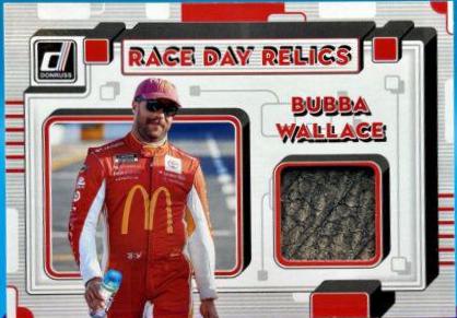 Bubba Wallace #RR-BW Racing Cards 2023 Panini Donruss NASCAR Race Day Relics