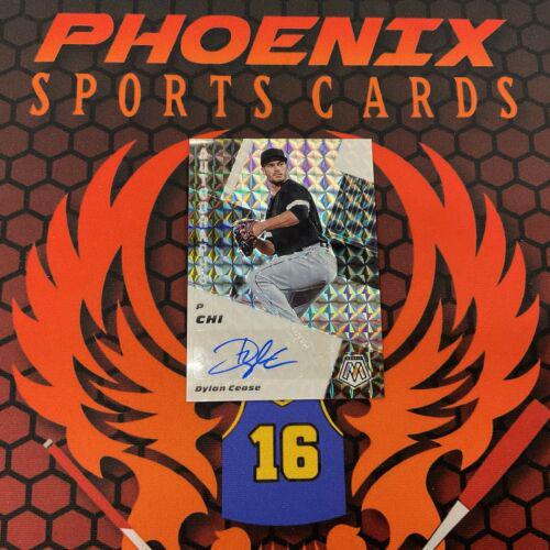Dylan Cease #AM-DC Baseball Cards 2021 Panini Mosaic Autographs