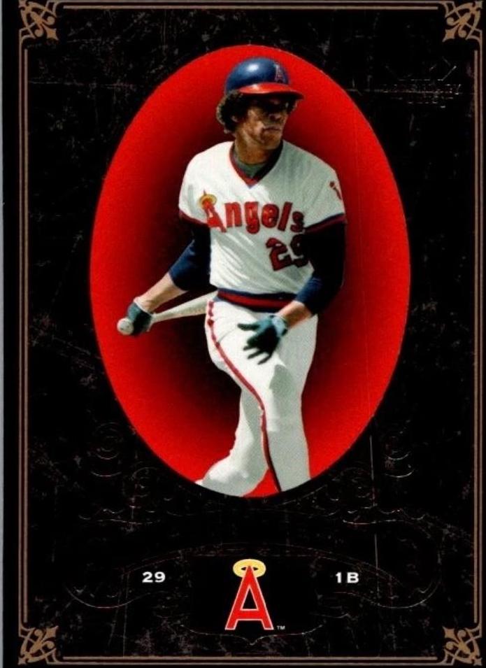 Rod Carew #15 Baseball Cards 2007 SP Legendary Cuts