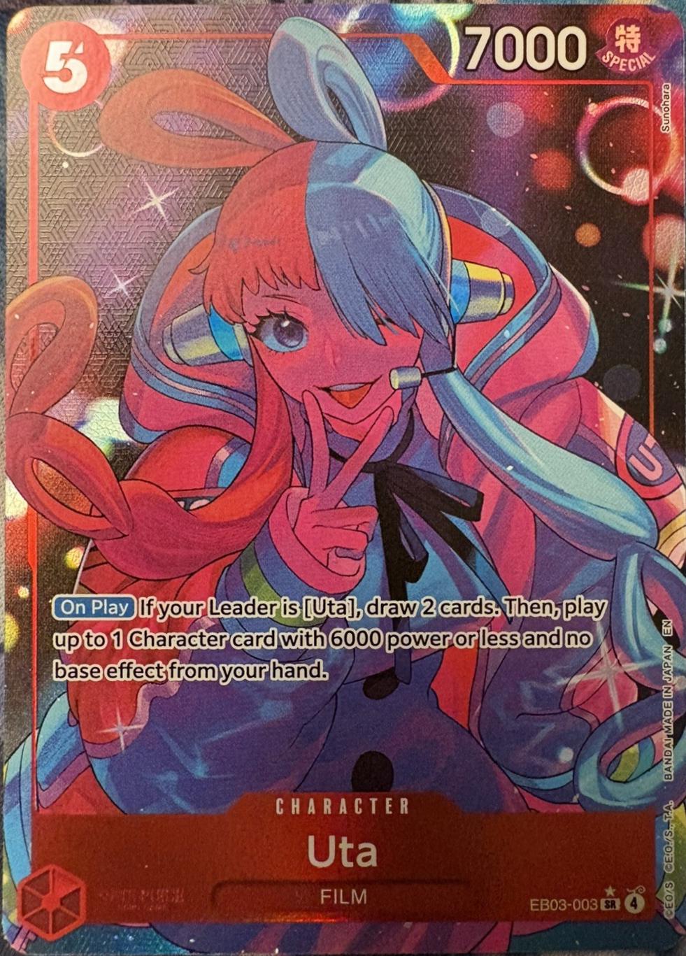 Uta [Alternate Art] EB03-003 Prices | One Piece Extra Booster