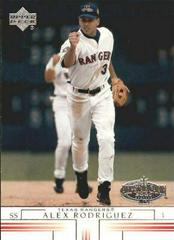 Alex Rodriguez #149 Baseball Cards 2002 Upper Deck Prices