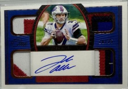 Josh Allen [Bronze Autograph] #63