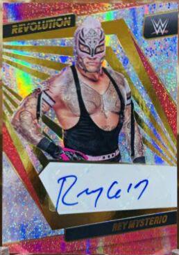 Rey Mysterio #AG-RMY Wrestling Cards 2022 Panini Revolution WWE Autographs