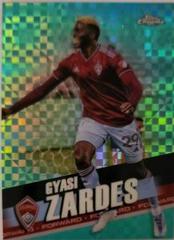 Gyasi Zardes [Aqua] #79 Soccer Cards 2022 Topps Chrome MLS Prices