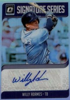 Willy Adames #SS-WA Baseball Cards 2018 Panini Donruss Optic Signature Series