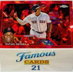 Rafael Devers [Red] #11 Prices | 2023 Topps Chrome Sapphire