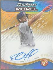 Christopher Morel [Gold Refractor] #PPA-CMO Baseball Cards 2024 Topps Pristine Production Autograph Prices