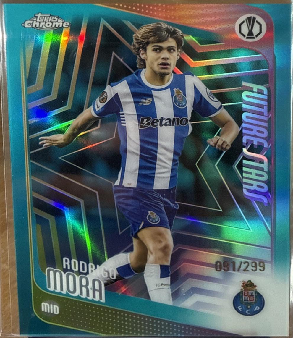 Rodrigo Mora [Teal Refractor] #83