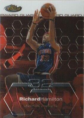 Richard Hamilton #49 Basketball Cards 2002 Finest