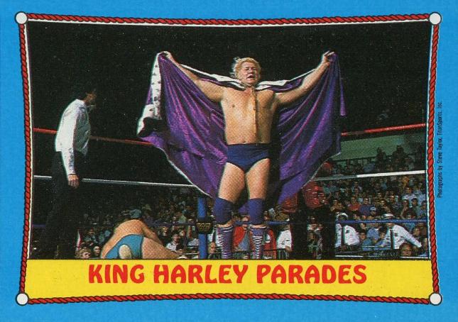 King Harley Race #31 Wrestling Cards 1987 Topps WWF