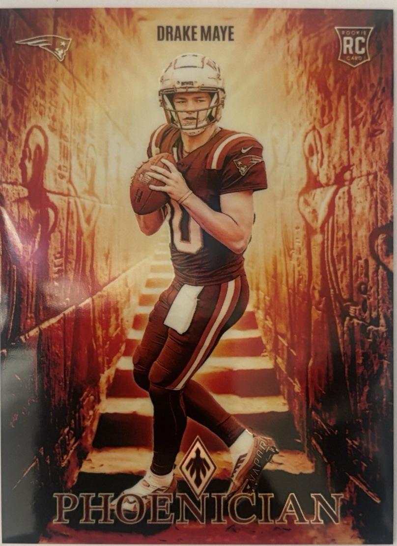 Drake Maye #3 Football Cards 2024 Panini Phoenix Phoenician