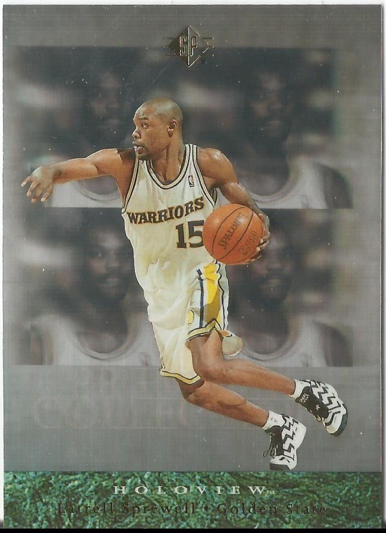 Latrell Sprewell #13 Basketball Cards 1995 SP Premium Collection Holoview