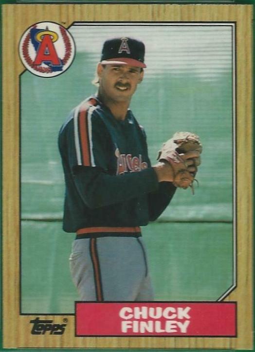 Chuck Finley #446 Baseball Cards 1987 Topps Tiffany
