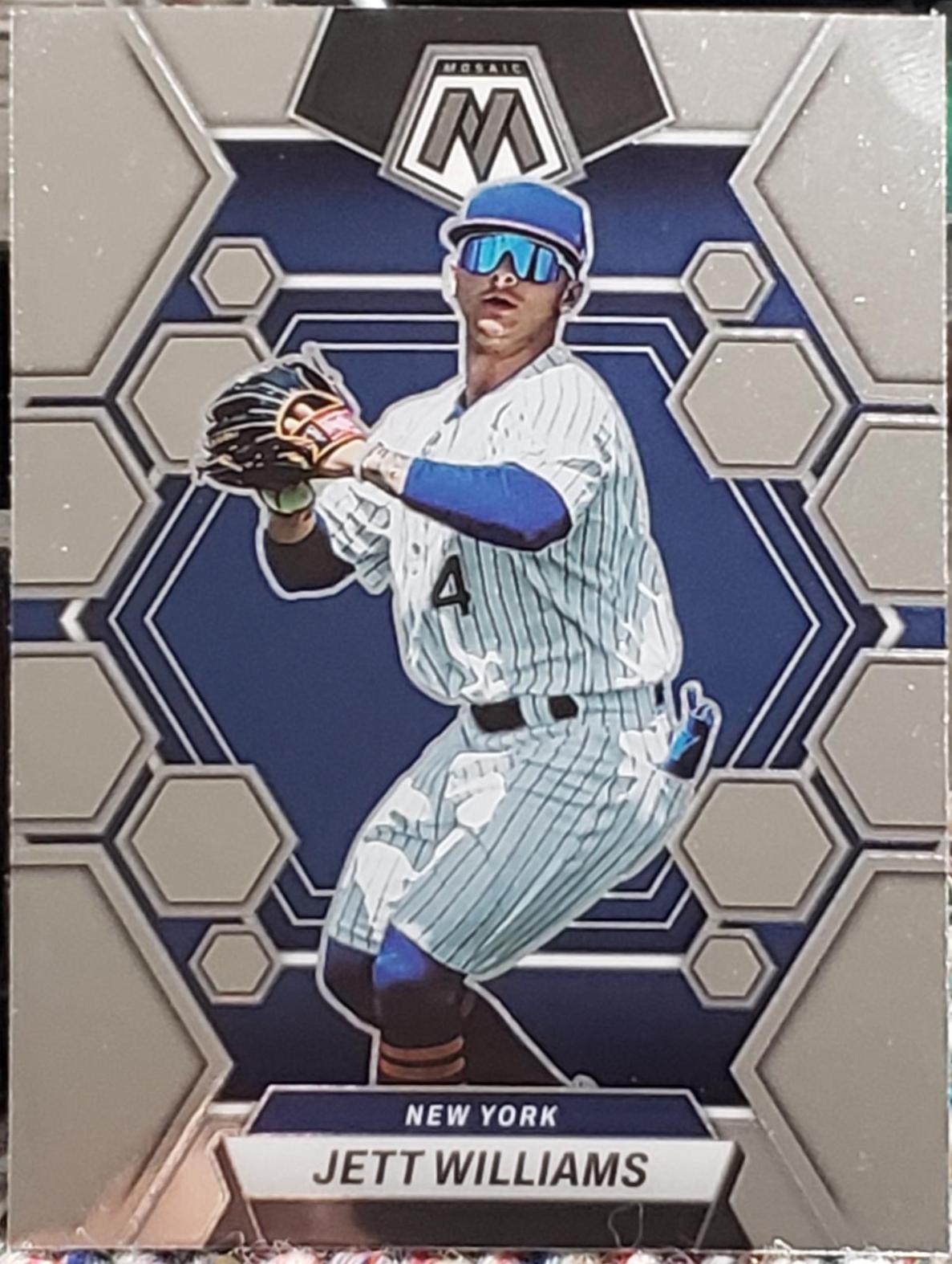 Jett Williams #1 Baseball Cards 2023 Panini Chronicles Mosaic